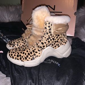 Mark Nason fur lined sneakers